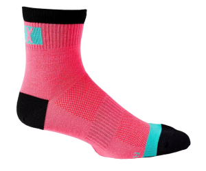 chaussette fox 4\" FLEXAIR MERINO SOCKS S/M pink 