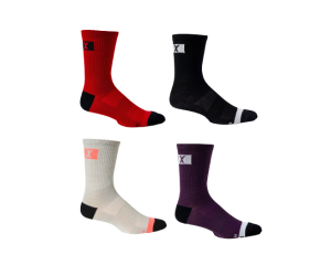 Chausette  Fox  6\" FLEXAIR MERINO SOCKS black L/XL