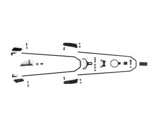 ACID Mudguard Set TREKKING 53 with Stays