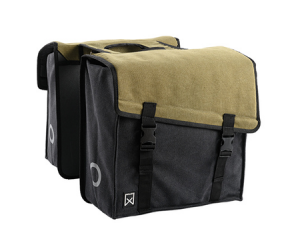 Sacoche double willex dub canvas-tas-101 38 L KHAKI-black 