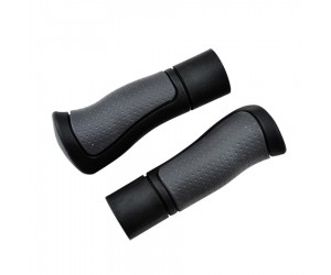 Poignees Velo Hermmans Grip Ergo - 120 mm - Noir