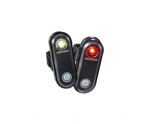 Kit Lumière KRYPTONITE Avant/Arrière Avenue - 65 Lumens