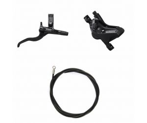 Frein à Disque SHIMANO Frein (Kit) BRMT420KTBLM4100 Droite / arrière Résine sans ailette Sans adaptateur 1700 (noir)