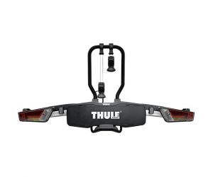 Porte-Vélos sur Boule d'Attelage Thule EasyFold XT Prise 13 Broches - 2 Vélos (Compatible E-Bikes) Noir