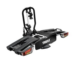 Porte-Vélos sur Boule d'Attelage Thule EasyFold XT Prise 13 Broches - 2 Vélos (Compatible E-Bikes) Noir