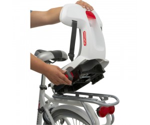 PORTE BEBE POLISPORT GUPPY JUNIOR AU PORTE BAGAGE GRIS CLAIR