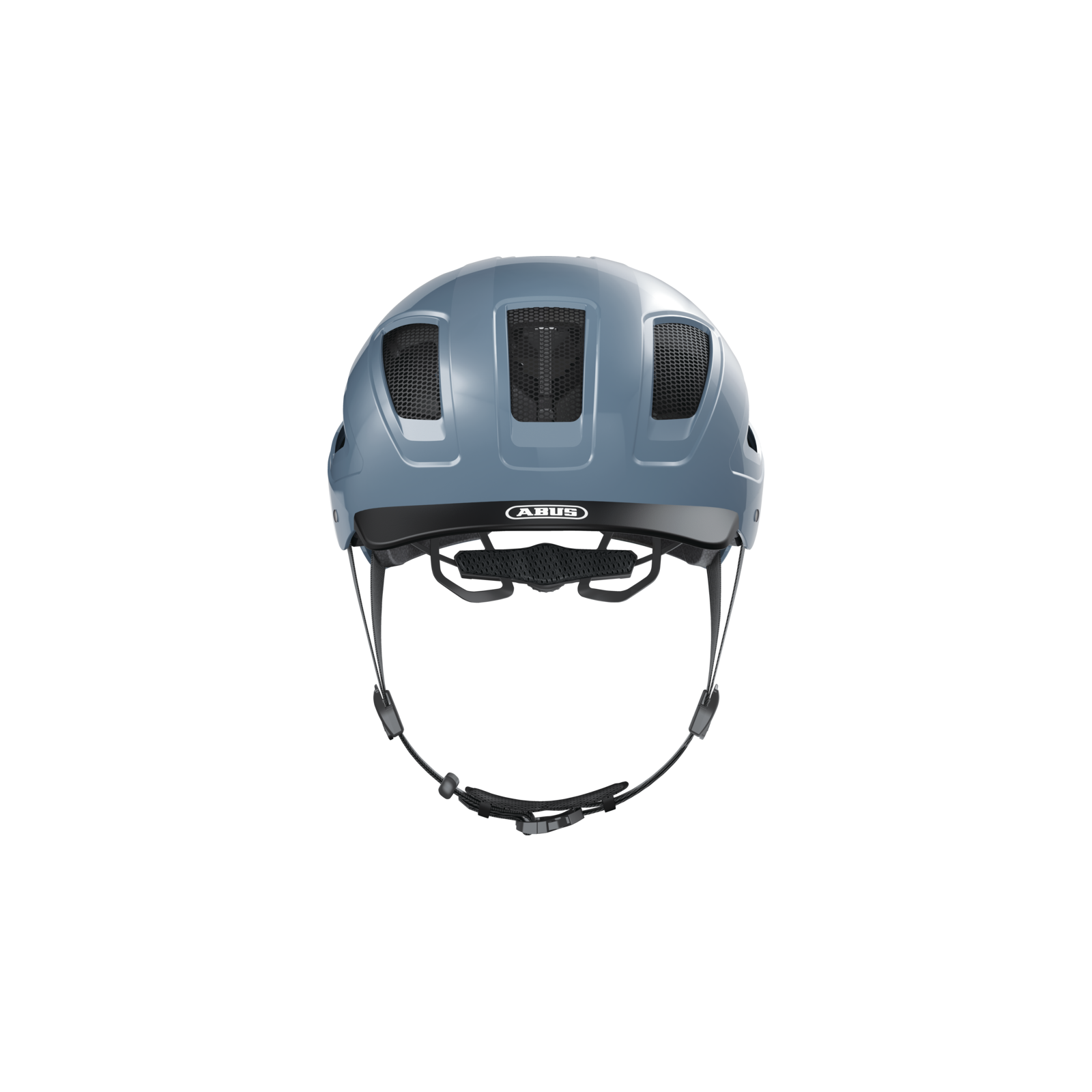 Casque Vélo Urbain Abus Hyban 2.0 MIPS - Gris Brillant - Taille M - Neuf