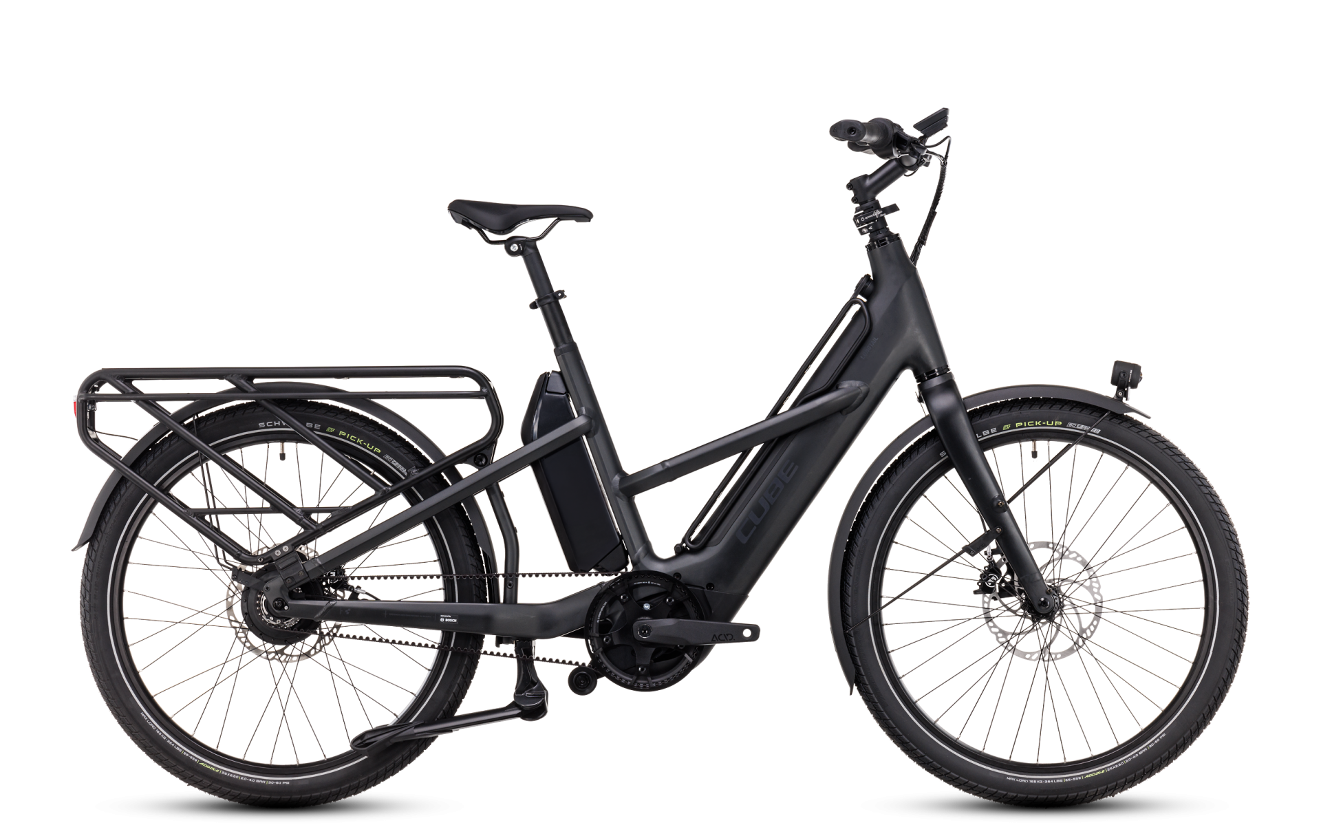 Newton Béquille de vélo arrière réglable en aluminium noir