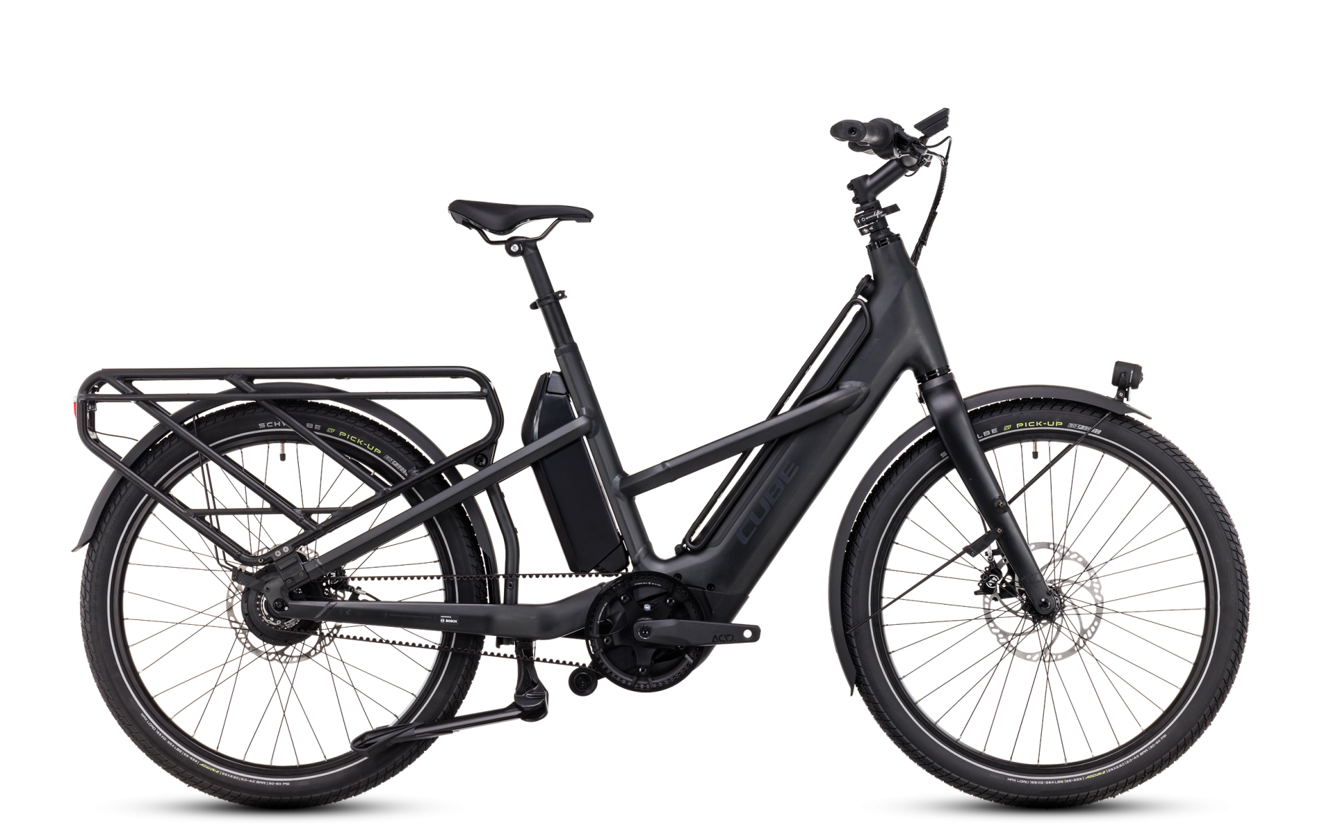 Newton Béquille de vélo arrière réglable en aluminium noir