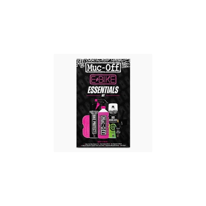 MUC-OFF Kit Essentiel E-Bike (Nettoyage , Protection & Lubrification) | Ovelo