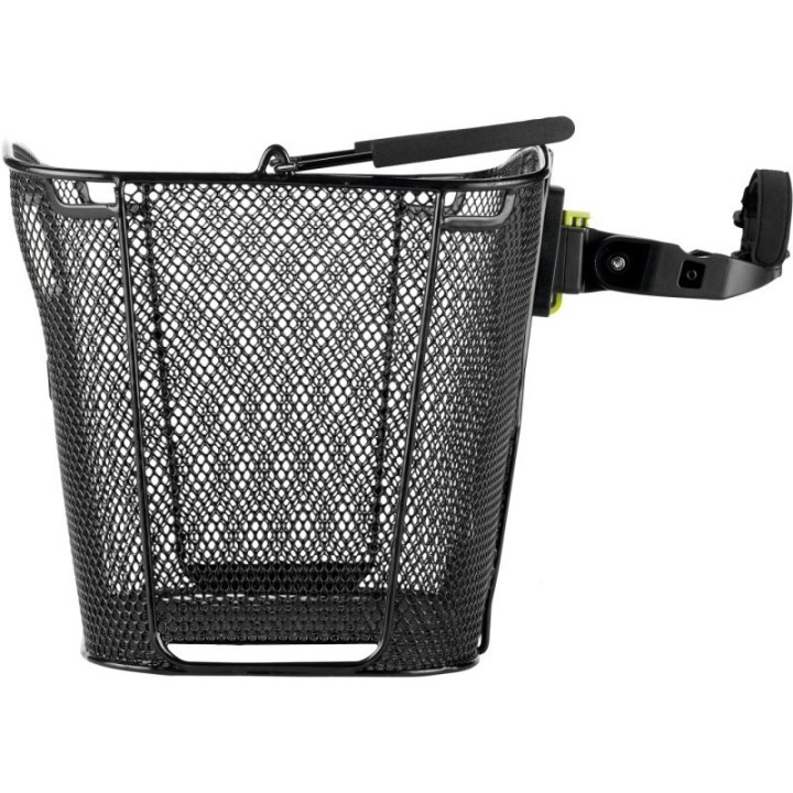 BASIL Panier Avant Bold + Support KLICKFIX - 26L - [Noir] | Ovelo