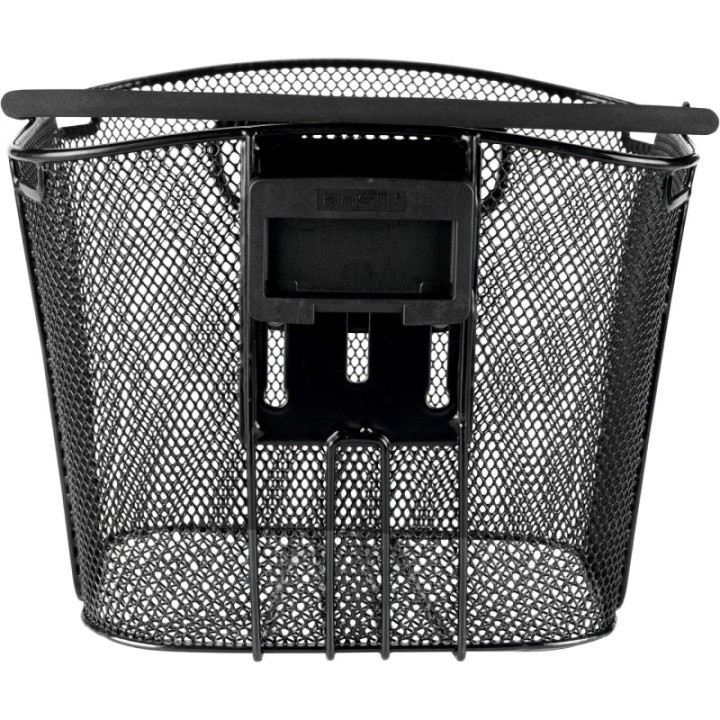 BASIL Panier Avant Bold + Support KLICKFIX - 26L - [Noir] | Ovelo