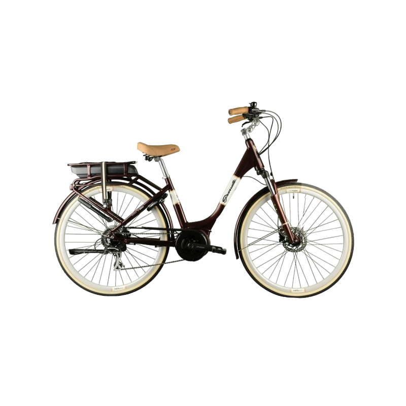 Vélo Électrique VTC/VTT CYSUM 27.5" - 500W - 25km/h - Blanc - Neuf