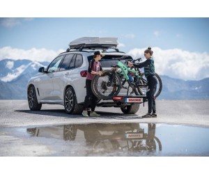 Porte vélo sur boule d'attelage YAKIMA FOLD Click 3 EVO - 3 vélos