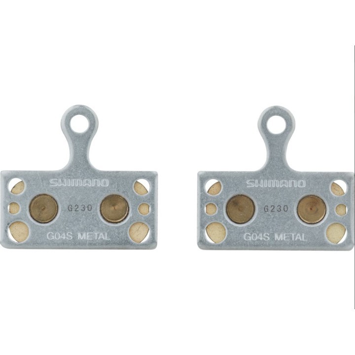 SHIMANO Plaquettes Frein Metal G04S-MX BRAKE PADS FOR XTR, XT, SLX, ALFINE | Ovelo