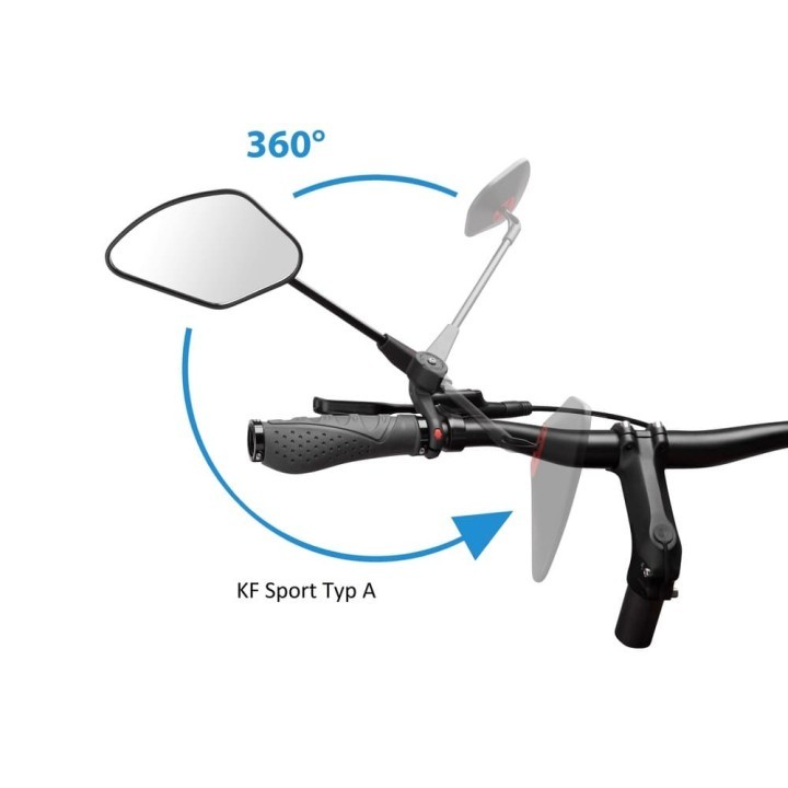 Krampe Miroir Rétroviseur pliable KF Sport | Ovelo