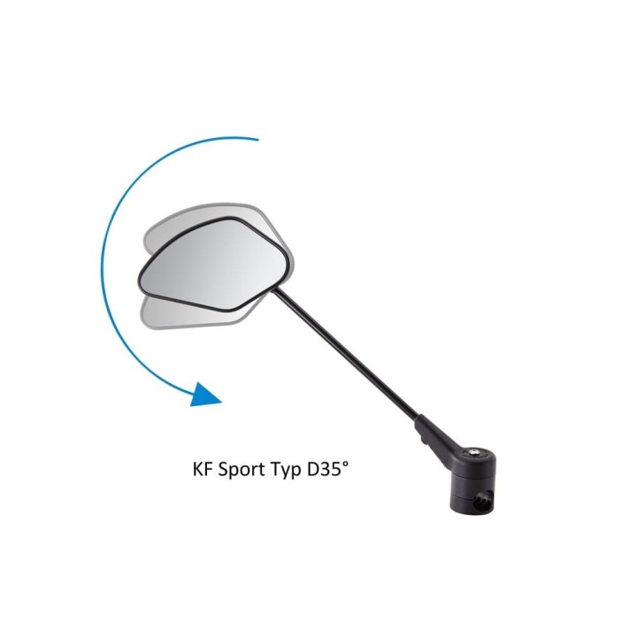 Krampe Miroir Rétroviseur pliable KF Sport | Ovelo