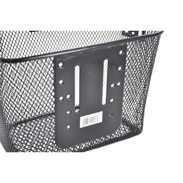 PANIER KLICKFIX ACIER NOIR 16 LITRES + Fixation tout ècran | Ovelo