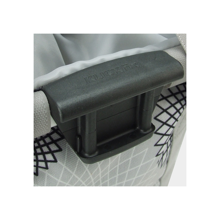 PANIER KLICKFIX BIKEBASKET GRIS CLAIR - REISENTHEL + Fixation tout ècran | Ovelo