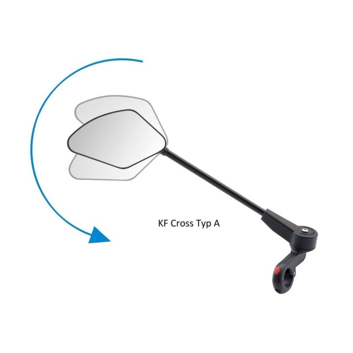 Krampe Miroir Rétroviseur pliable KF Cross | Ovelo