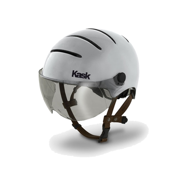 casque kask urban lifestyle - argento 52/58cm - m