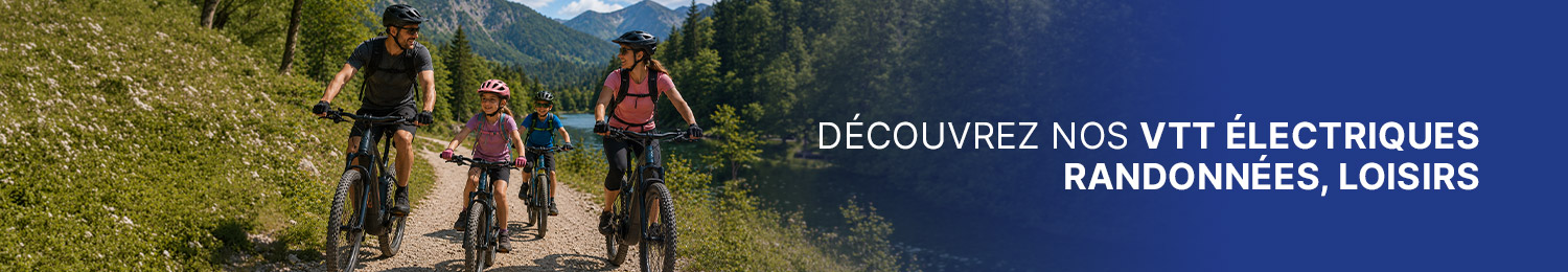 VTT électriques randonnées, loisirs