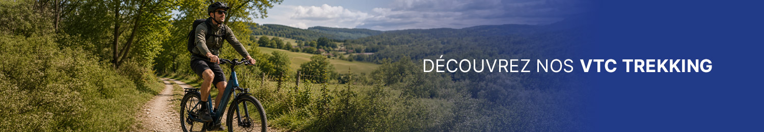 Vélos électriques tout chemins trekking
