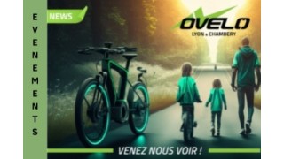 OVELO sera présent au Salon du 2 Roues à Lyon